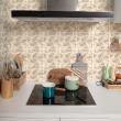 wall decal cement tiles - 30 wall stickers tiles terrazzo zora - ambiance-sticker.com