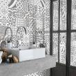 wall decal cement tiles - 60 wall stickers cement tiles cardinia - ambiance-sticker.com