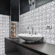 wall decal cement tiles - 60 wall stickers cement tiles larencia - ambiance-sticker.com