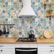 wall decal cement tiles - 60 wall stickers cement tiles avera - ambiance-sticker.com