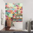 wall decal tiles - 60 wall decal cement tiles azulejos agnese - ambiance-sticker.com