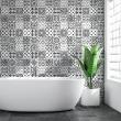 wall decal tiles - 60 wall decal cement tiles azulejos armandino - ambiance-sticker.com
