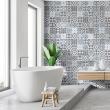 wall decal cement tiles - 60 wall stickers cement tiles azulejos ejido - ambiance-sticker.com