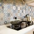 wall decal cement tiles - 60 wall stickers cement tiles azulejos gorgiana - ambiance-sticker.com