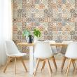 wall decal tiles - 60 wall decal cement tiles azulejos olga - ambiance-sticker.com