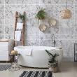wall decal cement tiles - 60 wall stickers cement tiles marble from buenos aires - ambiance-sticker.com