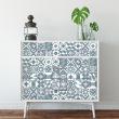 Wall decal furniture cement tile60 wall decal furniture cement tile authentic anaisah - ambiance-sticker.com
