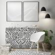 Wall decal furniture cement tile60 wall decal furniture cement tile authentic carithina - ambiance-sticker.com