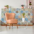 Wall decal furniture cement tile60 wall decal furniture cement tile ermita - ambiance-sticker.com