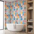 wall decal tiles - 60 wall decal tiles azulejos leopoldo - ambiance-sticker.com