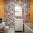 wall decal cement tiles - 60 wall decal tiles azulejos leopoldo - ambiance-sticker.com