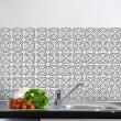 wall decal tiles - 60 wall decal tiles azulejos Shade of gray - ambiance-sticker.com