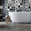 wall decal cement tiles - 60 wall decal tiles azulejos pinocito - ambiance-sticker.com