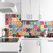 wall decal tiles - 60 wall decal tiles azulejos victoria - ambiance-sticker.com
