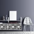 Wall decal tiled furniture 60 wall decal tiled furniture maria - ambiance-sticker.com