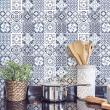 wall decal cement tiles - 9 wall stickers cement tiles aniciah - ambiance-sticker.com