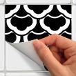 wall decal tiles - 9 wall stickers cement tiles azulejos priscilla - ambiance-sticker.com