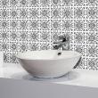 wall decal tiles - 9 wall stickers cement tiles azulejos rintalia - ambiance-sticker.com