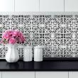 wall decal cement tiles - 9 wall stickers cement tiles azulejos ritanio - ambiance-sticker.com