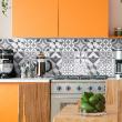wall decal tiles - 9 wall stickers cement tiles azulejos valdo - ambiance-sticker.com