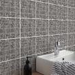 wall decal cement tiles - 9 wall stickers cement tiles terrazzo stone effect - ambiance-sticker.com