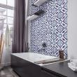 wall decal cement tiles - 9 wall stickers tiles azulejos Julio - ambiance-sticker.com