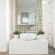 wall decal tiles - 9 wall stickers tiles azulejos Magdalena - ambiance-sticker.com