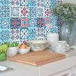 wall decal tiles - 9 wall stickers tiles azulejos samba - ambiance-sticker.com