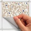wall decal cement tiles - 9 wall stickers tiles terrazzo ventimiglia - ambiance-sticker.com