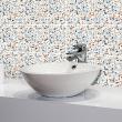 wall decal tiles - 9 wall stickers tiles terrazzo visiana - ambiance-sticker.com