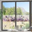 Blackout wall decals - Window sticker 200 x 40 cm lavender field - ambiance-sticker.com