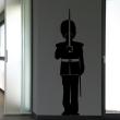 London wall decals - Royal Guard with sword - ambiance-sticker.com