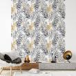 Wallpaper prepasted  - Wallpaper prepasted chic palm leaves H300 x W60 cm - ambiance-sticker.com