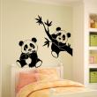 2 pandas Wall decal - ambiance-sticker.com