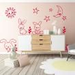 Animals wall decals - 3 little rabbits from the hill Wall decal - ambiance-sticker.com