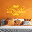 Love  wall decals - Wall decal A dream is a wish your heart makes - ambiance-sticker.com