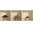 Wall decals 3D - Wall decal 3D effect spring flowers - ambiance-sticker.com