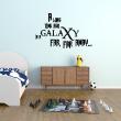 Wall decals for kids - A long time ago wall decal - ambiance-sticker.com