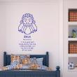 Wall decals with quotes - Wall decal A true hero isn't measured by the size of his strength - Zeus (Hercules) - ambiance-sticker.com