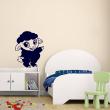 Wall decals for kids - Lamb with two legs wall decal - ambiance-sticker.com