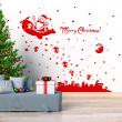 Wall decals for Christmas - Wall decal Ambiance merry christmas - ambiance-sticker.com