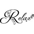 Bathroom wall decals - Wall decal Ambiance relax - ambiance-sticker.com