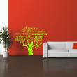 Wall decals with quotes - Wall decal Amour, passion, vivre, bonheur - ambiance-sticker.com