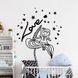 Love and hearts wall decals - Wall sticker decal sparkling love - ambiance-sticker.com