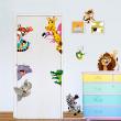 Wall decals for kids - Wall decal animals of the Savannah - ambiance-sticker.com