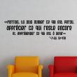Wall decals with quotes - Wall decal Apprécier ce qui reste (Will Smith) - ambiance-sticker.com