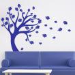 Wall decal Tree with beautiful leaves - ambiance-sticker.com