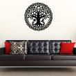 Wall decals design - Wall decal tree surrounded by crown - ambiance-sticker.com