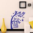 Wall decal Live love laugh tree - ambiance-sticker.com