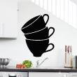 Wall decals Chalckboards - Wall decal Cups Lot - ambiance-sticker.com